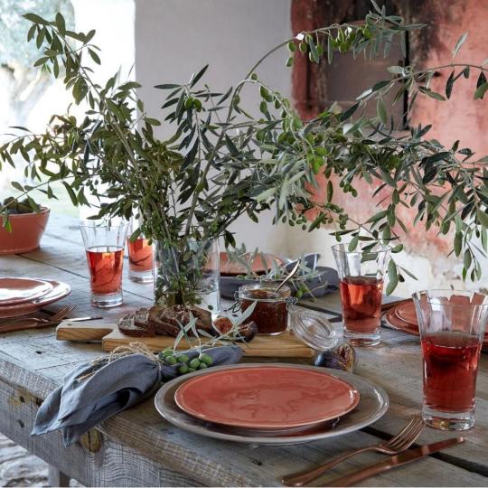 toscana toszkana country etkeszlet provansz provence rusztikus mediterran keramia etkeszlet keszlet eskuvoi ajandek konyha keramia tanyer lapostanyer balaton.JPG